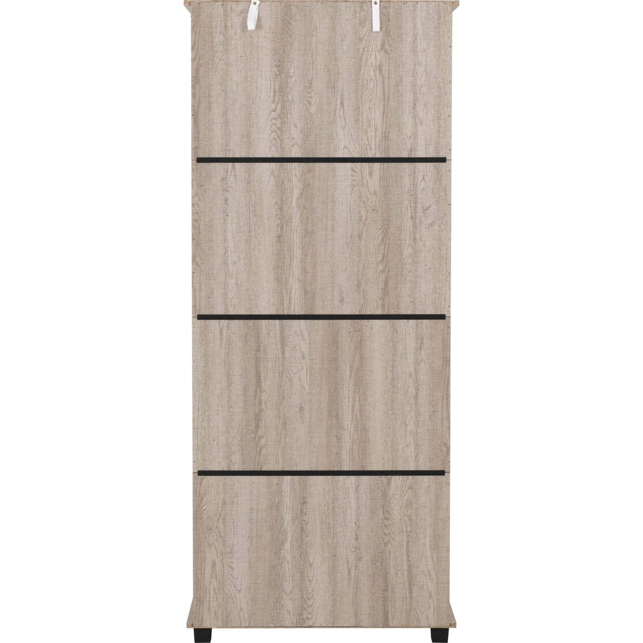 Oliver 1 Door 3 Drawer Open Shelf Wardrobe - Light Oak Effect