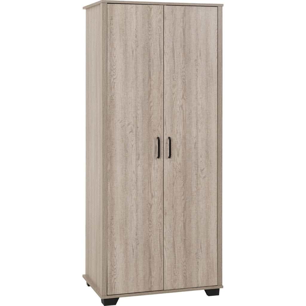 Oliver 2 Door Wardrobe - Light Oak Effect