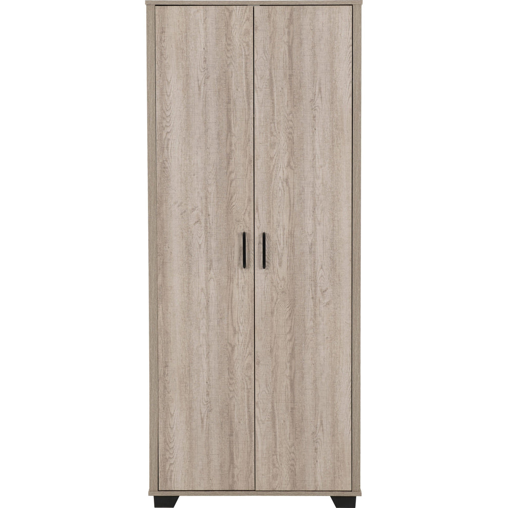 Oliver 2 Door Wardrobe - Light Oak Effect