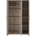 Oliver 3 Door Wardrobe - Light Oak Effect