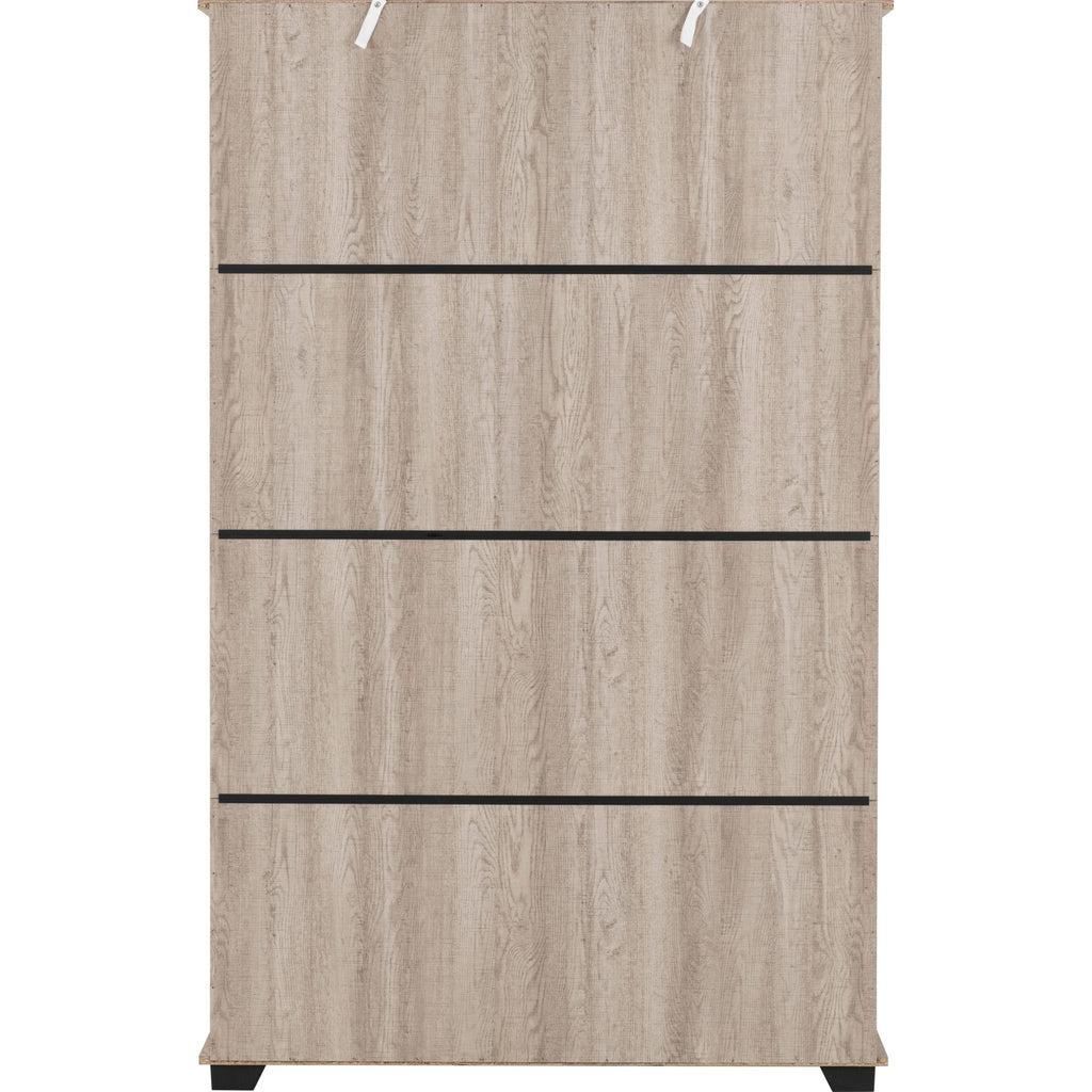 Oliver 3 Door Wardrobe - Light Oak Effect