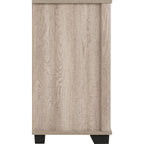 Oliver 3 Drawer Chest - Light Oak Effect