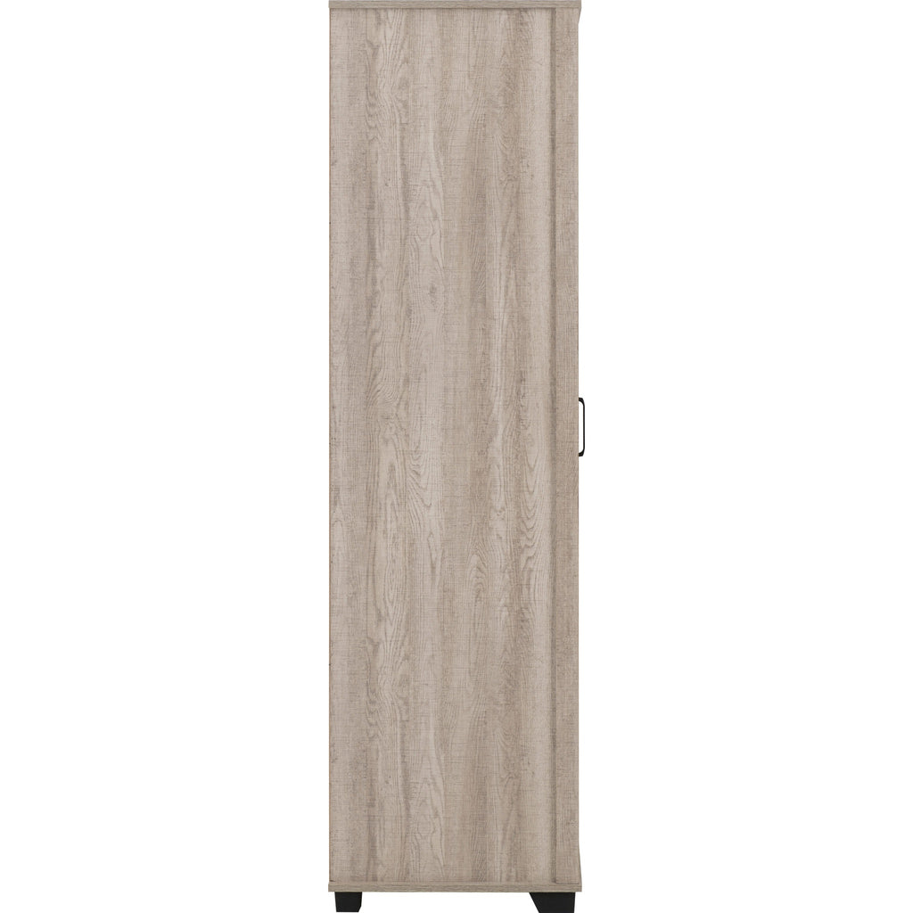 Oliver 4 Door Wardrobe - Light Oak Effect