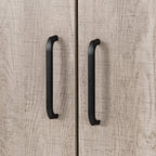 Oliver 4 Door Wardrobe - Light Oak Effect