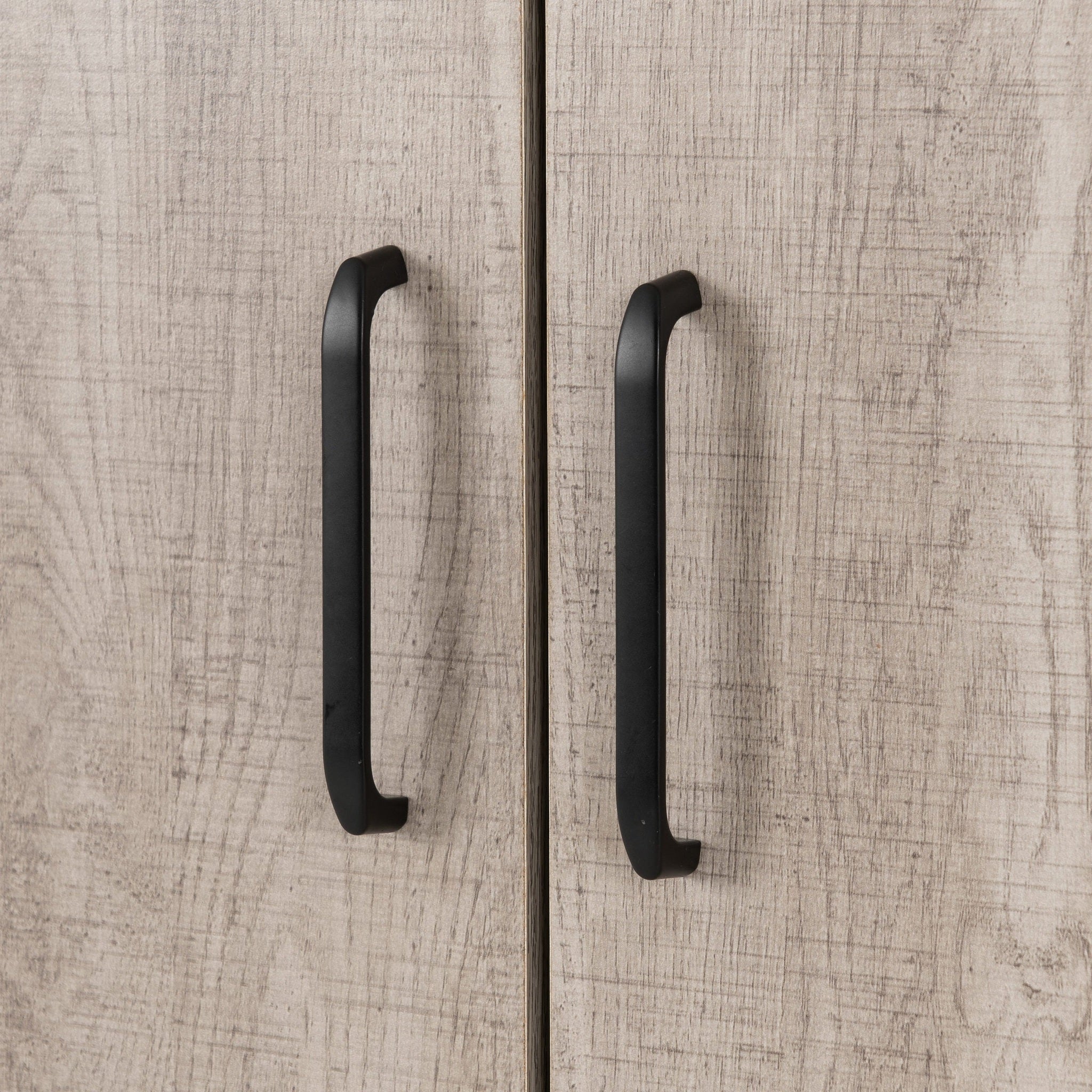 Oliver 4 Door Wardrobe - Light Oak Effect