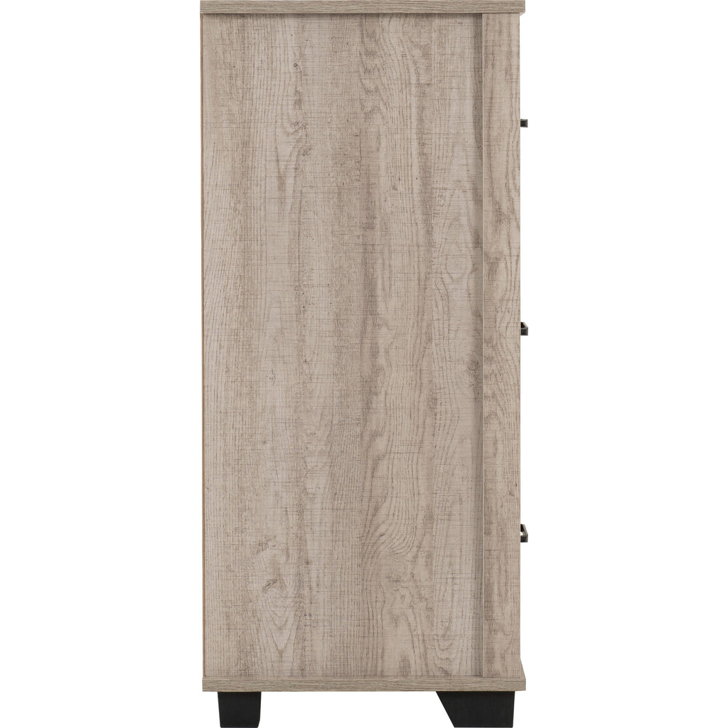 Oliver 6 Drawer Chest - Light Oak Effect