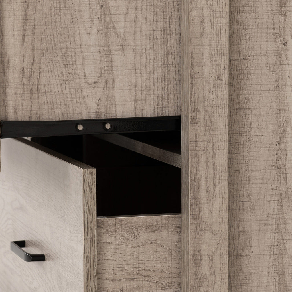 Oliver 6 Drawer Chest - Light Oak Effect