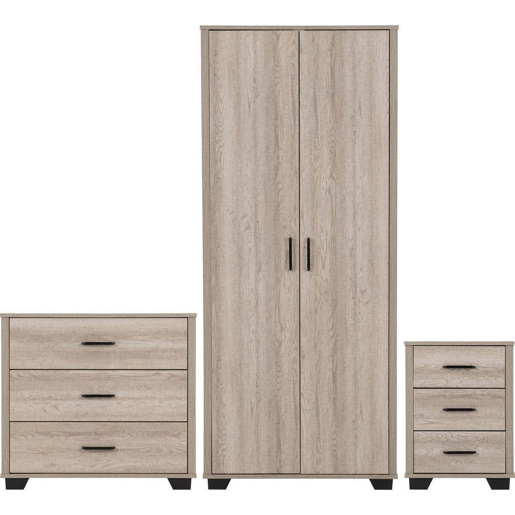 Oliver Trio Set - Light Oak Effect