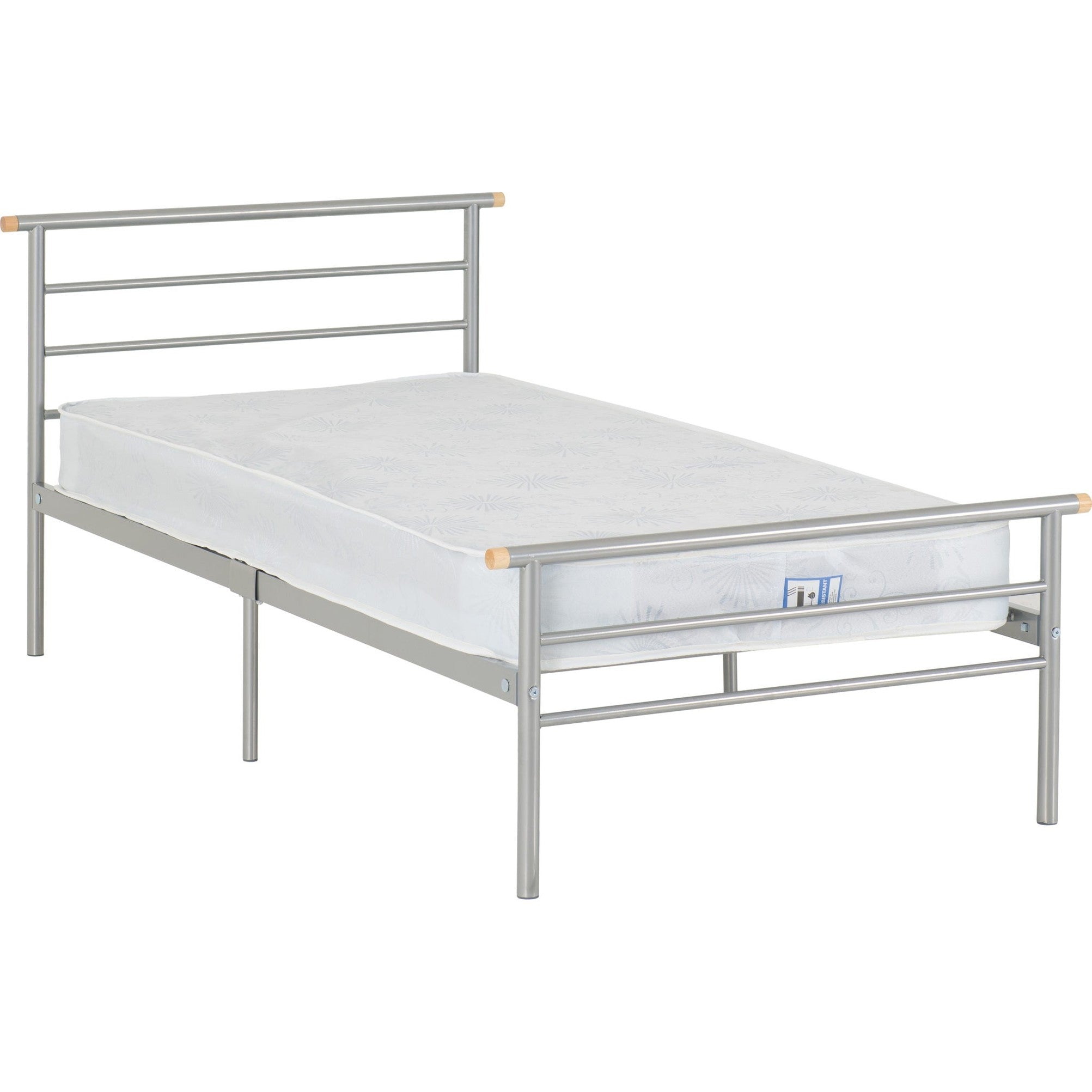 Orion 3' Bed - Silver