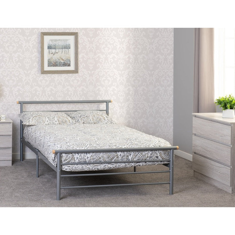Orion 4' Bed - Silver