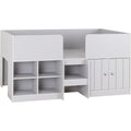 Orlando Low Sleeper Bed - Dove Grey