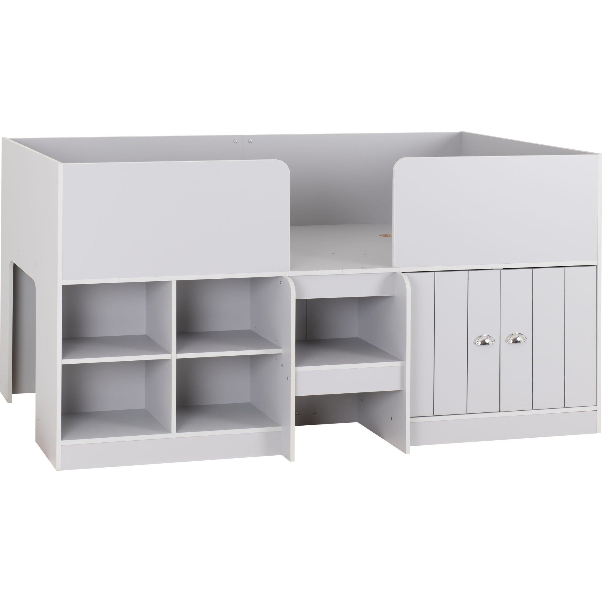 Orlando Low Sleeper Bed - Dove Grey