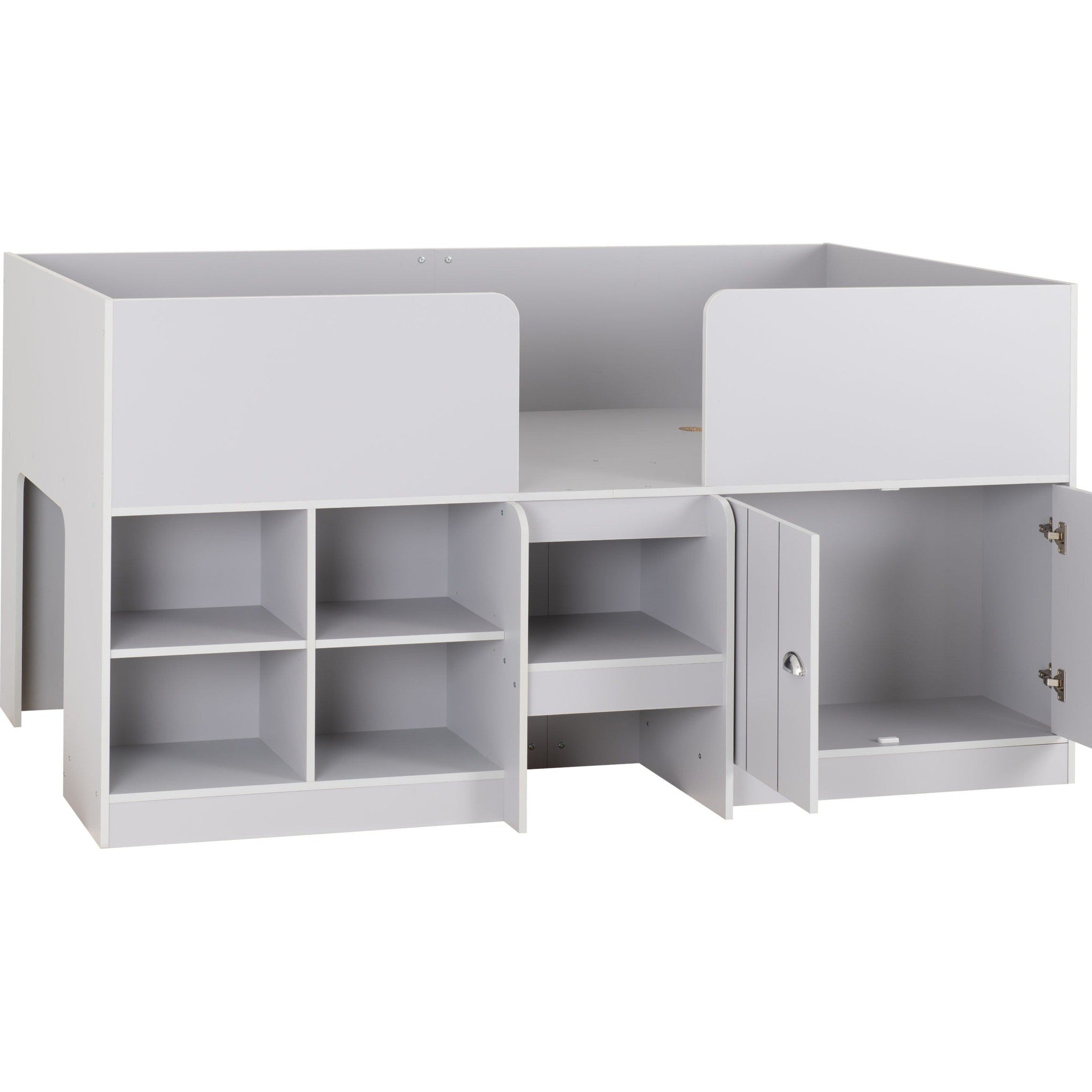 Orlando Low Sleeper Bed - Dove Grey