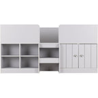 Orlando Low Sleeper Bed - Dove Grey