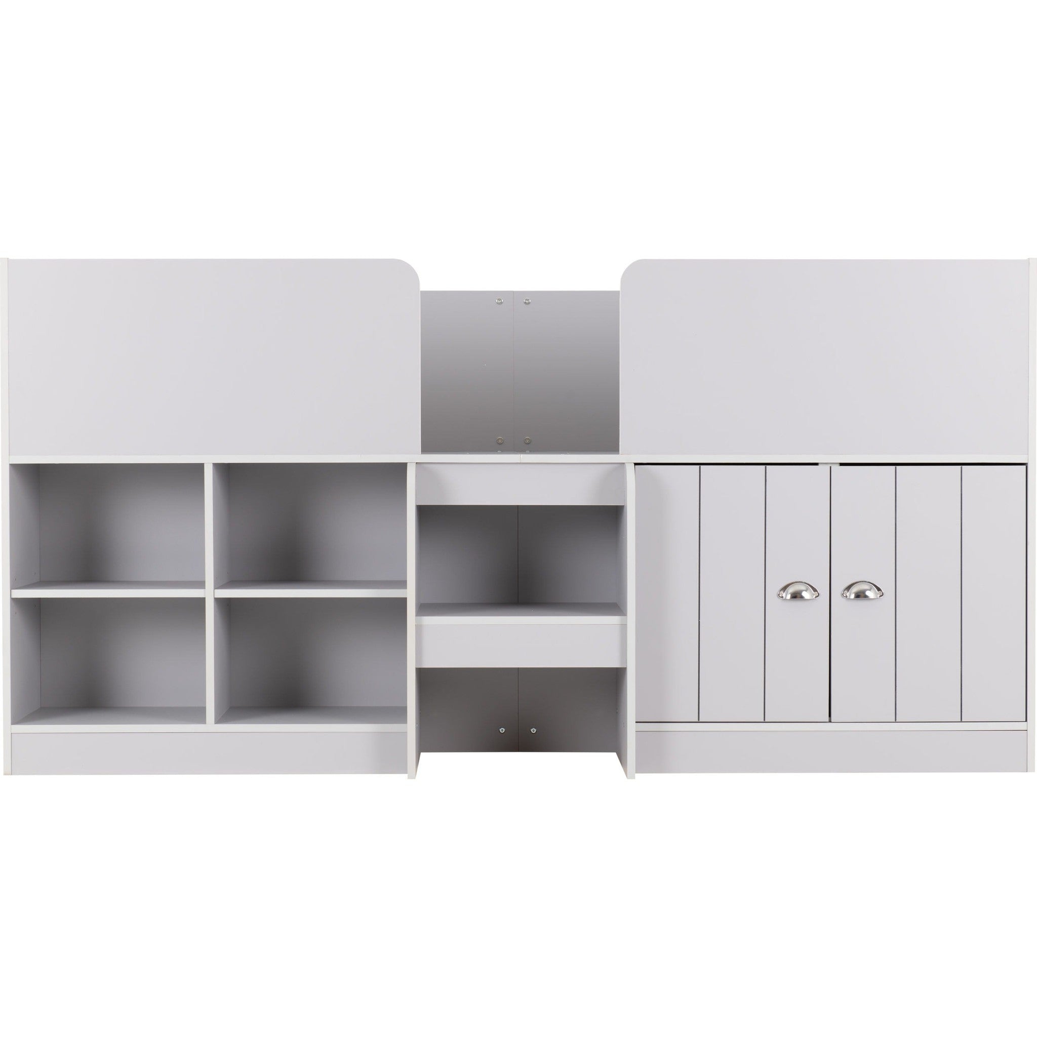 Orlando Low Sleeper Bed - Dove Grey