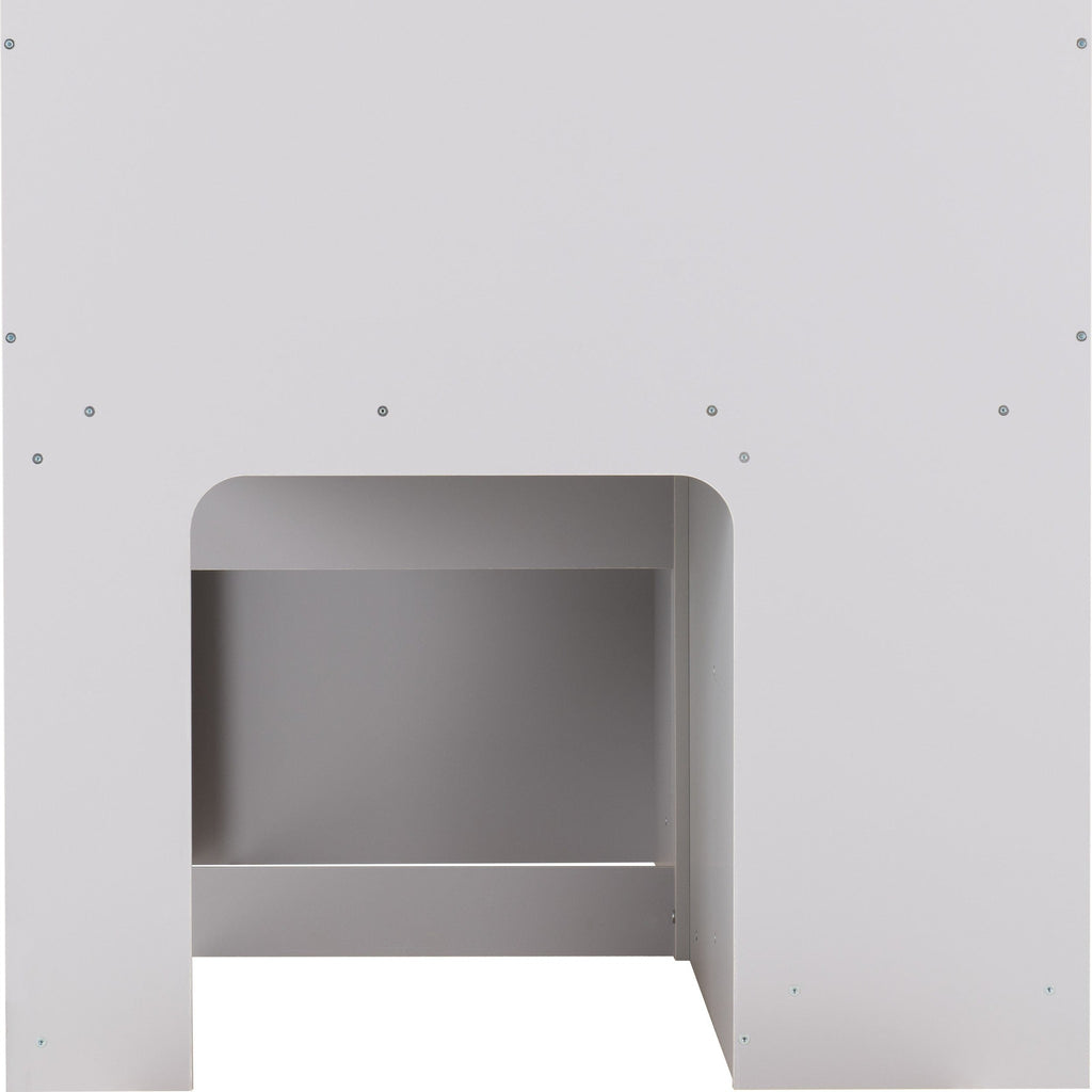 Orlando Low Sleeper Bed - Dove Grey