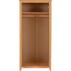 Oslo 2 Door Wardrobe - Antique Pine