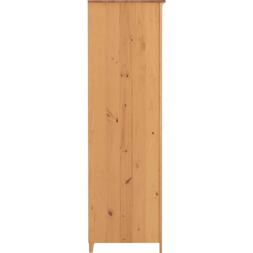 Oslo 2 Door Wardrobe - Antique Pine