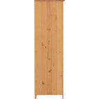 Oslo 2 Door Wardrobe - Antique Pine