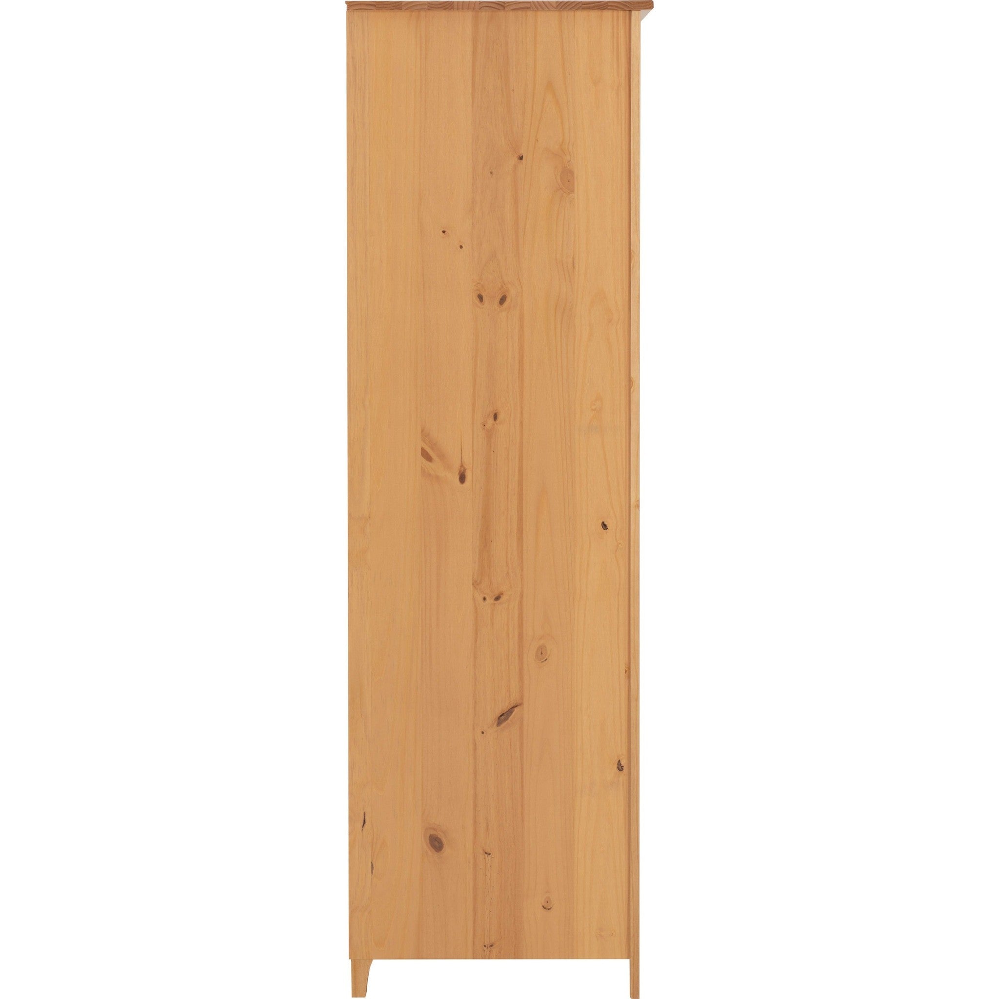 Oslo 2 Door Wardrobe - Antique Pine