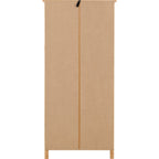 Oslo 2 Door Wardrobe - Antique Pine