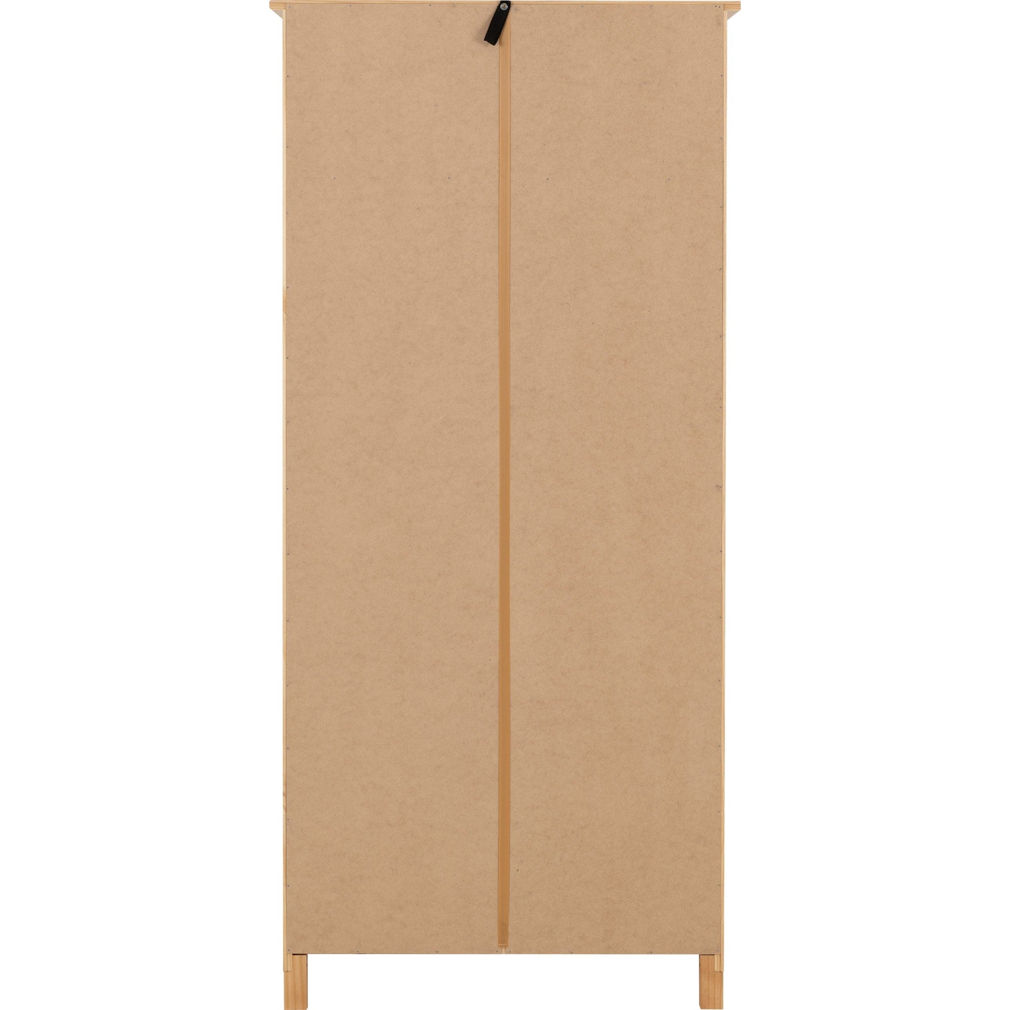 Oslo 2 Door Wardrobe - Antique Pine