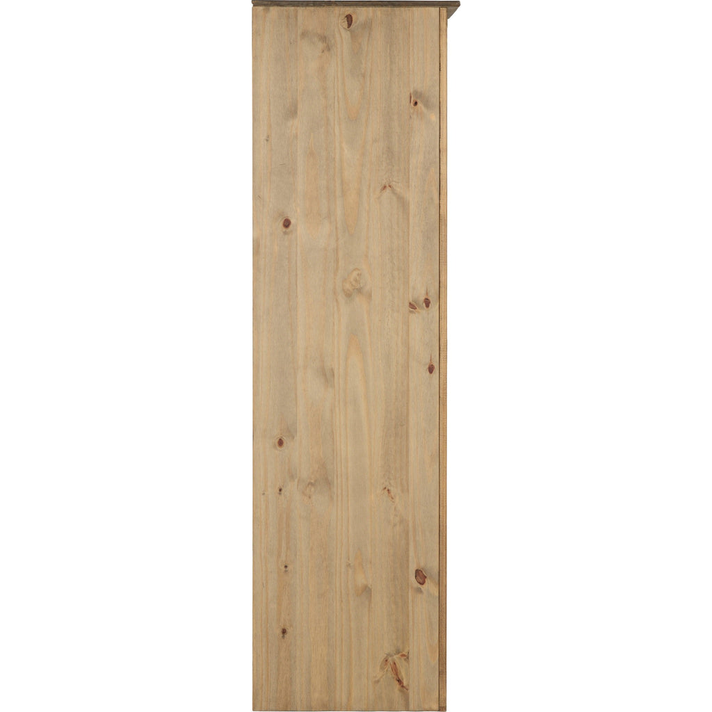 Panama 2 Door Wardrobe - Natural Wax