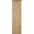 Panama 2 Door Wardrobe - Natural Wax