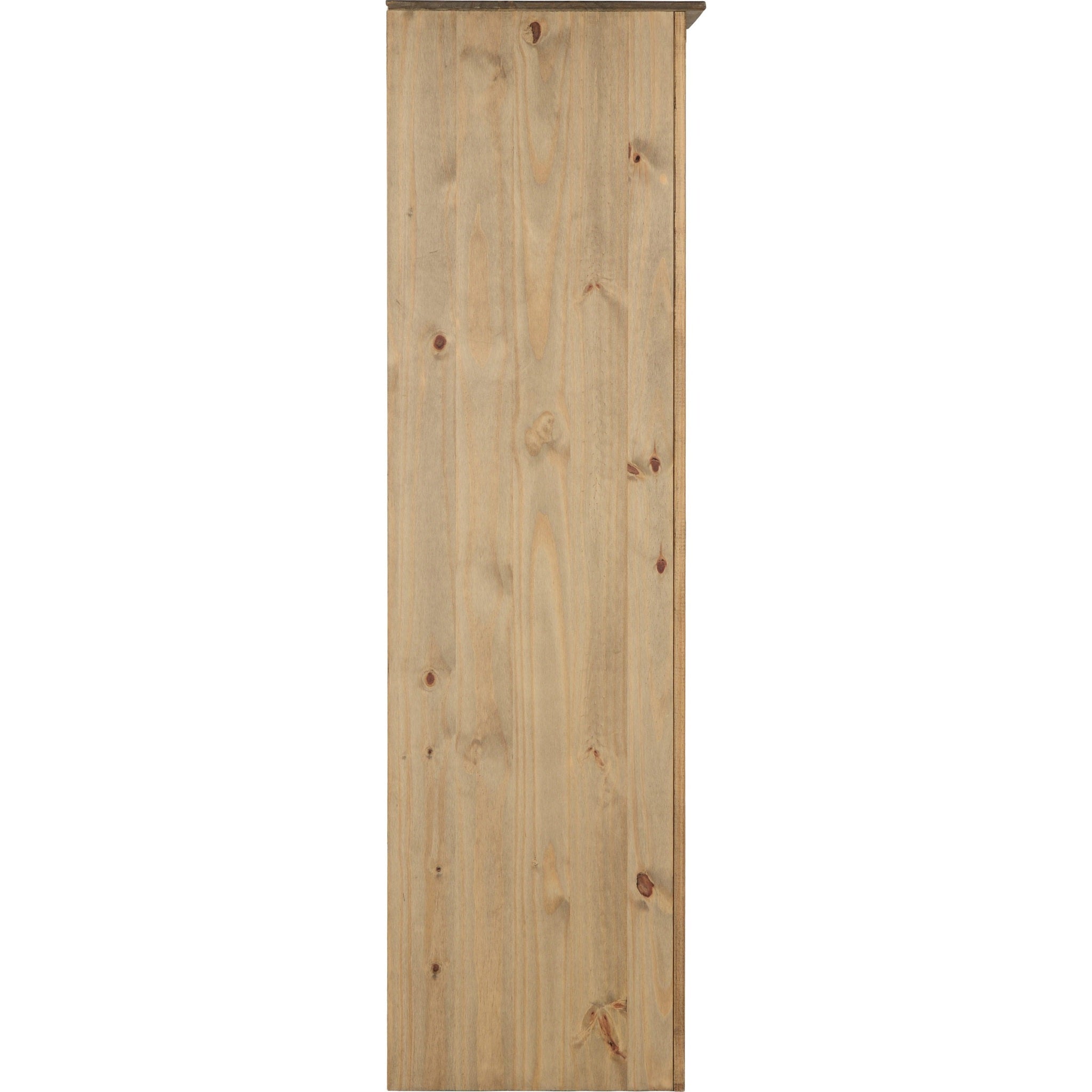 Panama 2 Door Wardrobe - Natural Wax