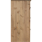 Panama 2+2 Drawer Chest - Natural Wax