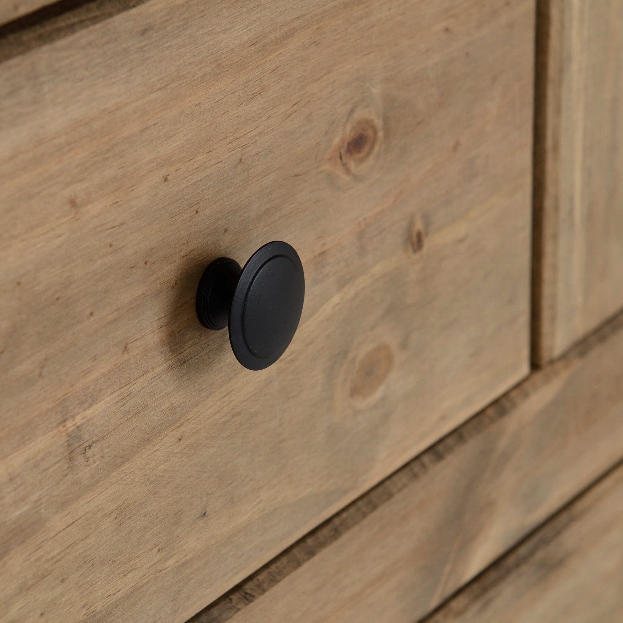 Panama 2+2 Drawer Chest - Natural Wax