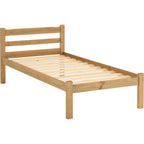Panama 3' Bed - Natural Wax
