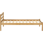 Panama 3' Bed - Natural Wax