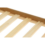 Panama 3' Bed - Natural Wax