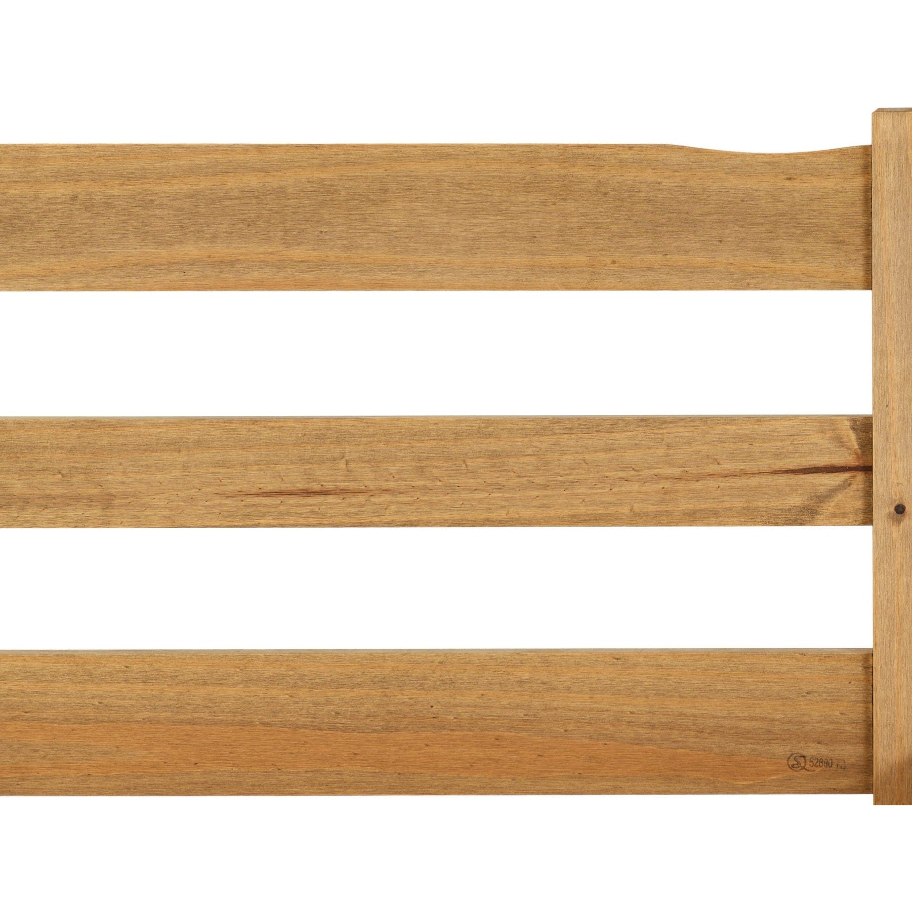 Panama 3' Bed - Natural Wax