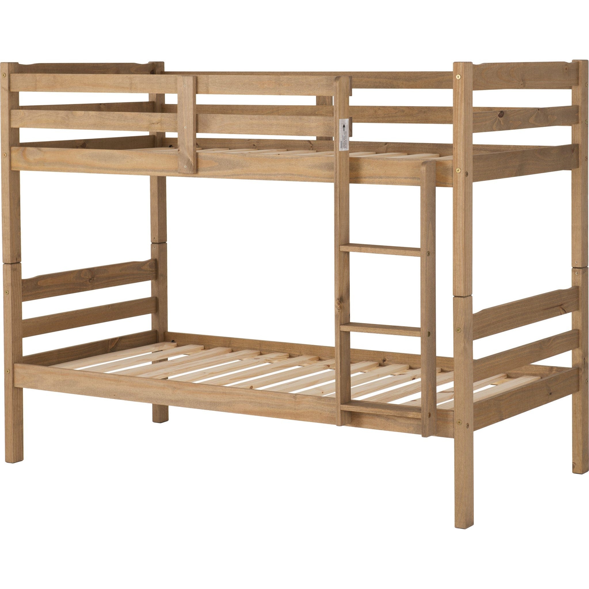 Panama 3' Bunk Bed - Natural Wax