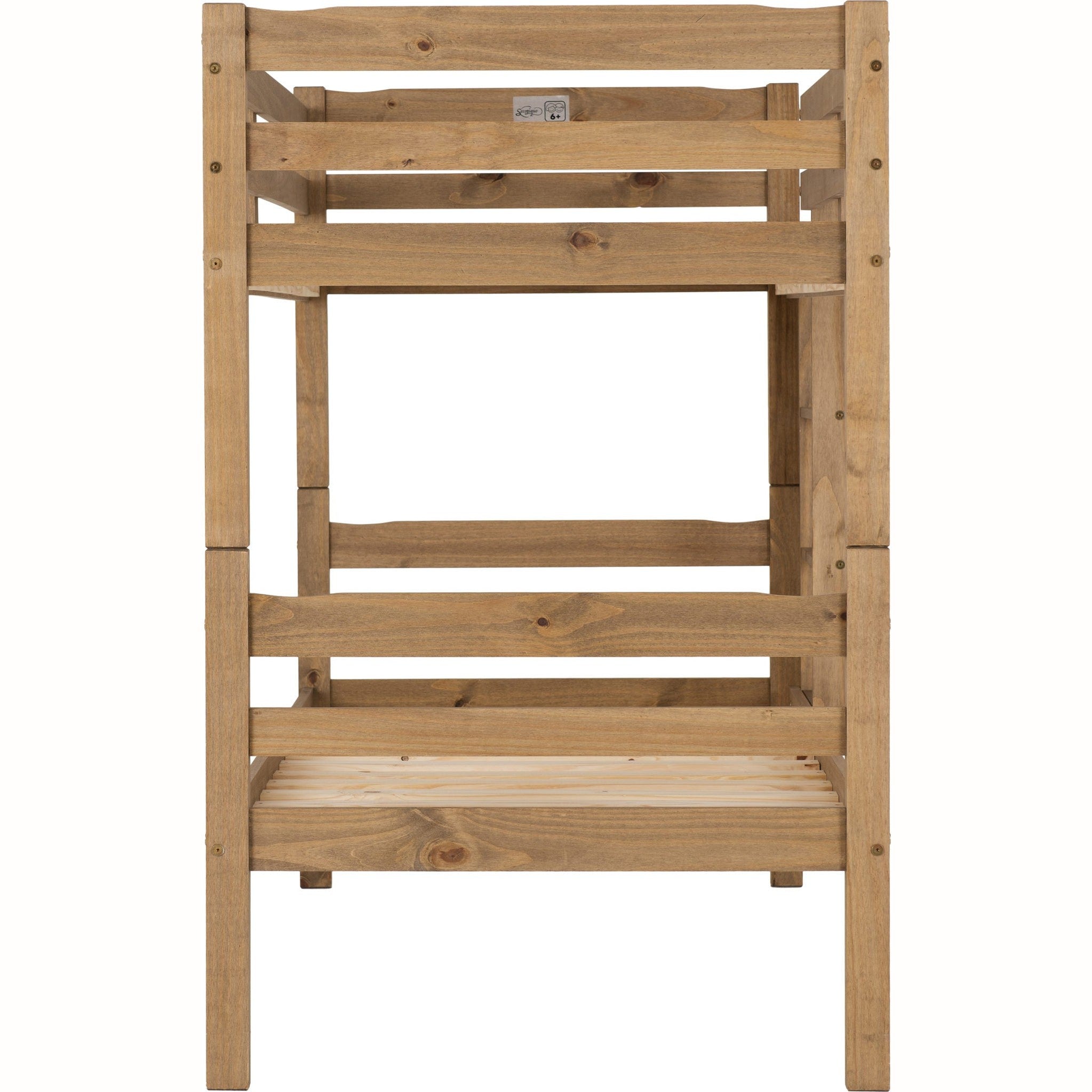 Panama 3' Bunk Bed - Natural Wax