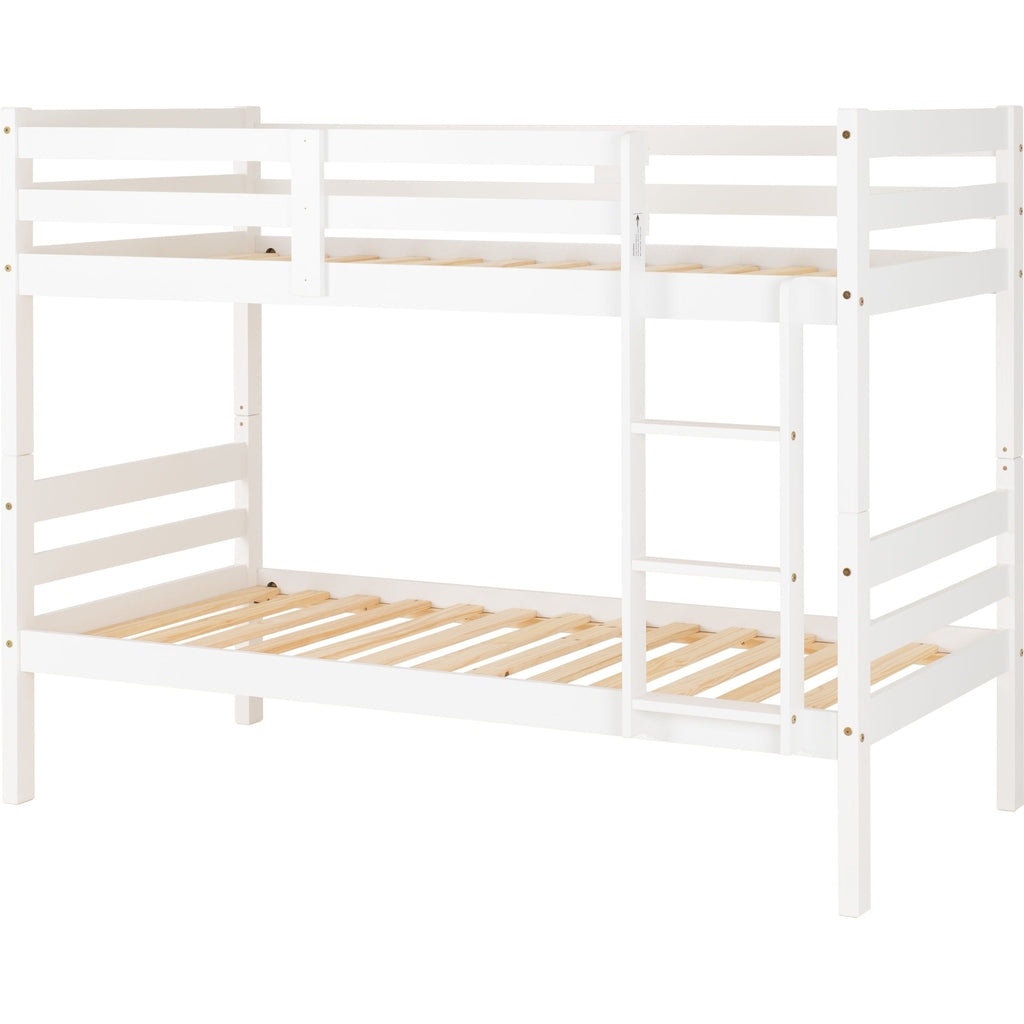 Panama 3' Bunk Bed - White