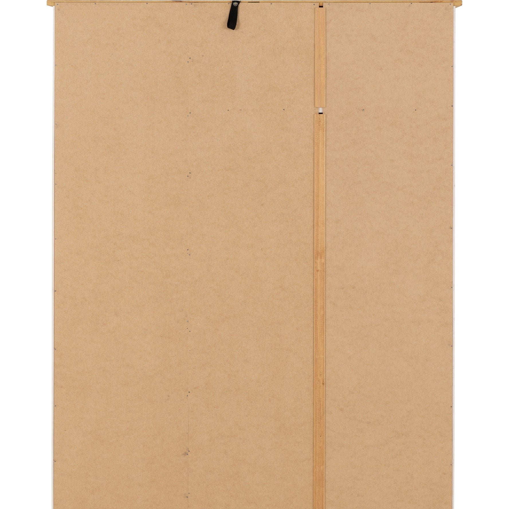 Panama 3 Door Wardrobe - White/Natural Wax
