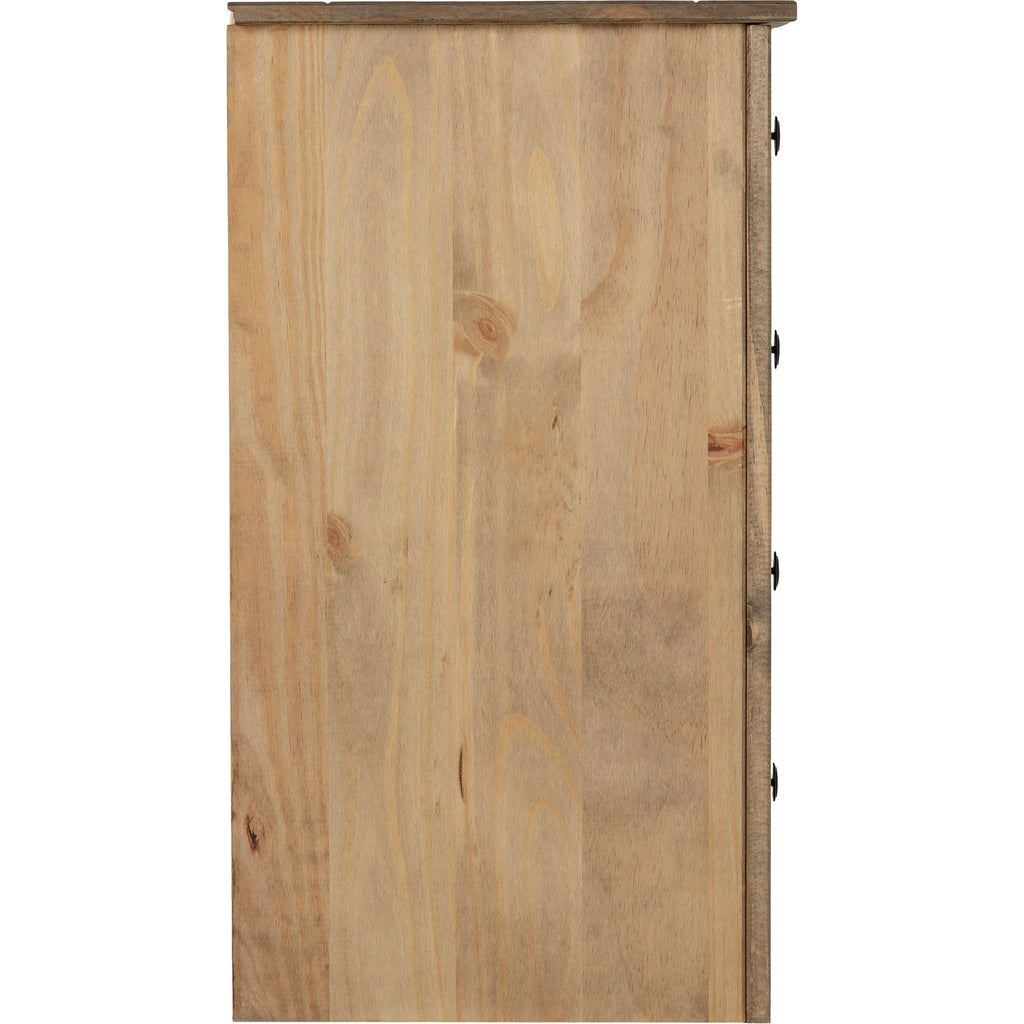 Panama 4 Drawer Chest - Natural Wax