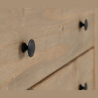 Panama 4 Drawer Chest - Natural Wax