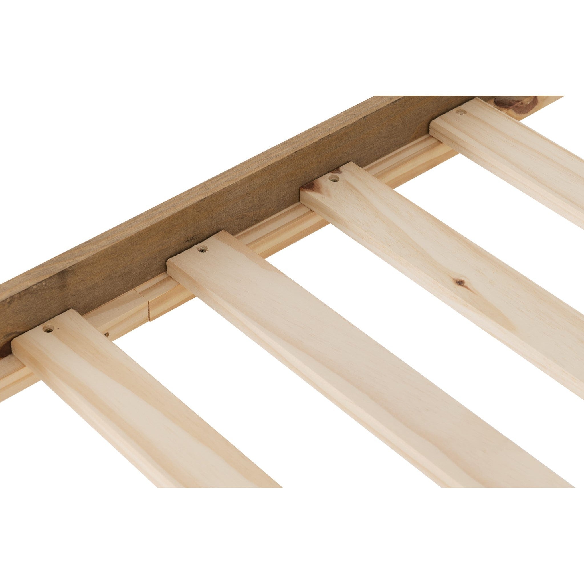 Panama 4'6" Bed - Natural Wax