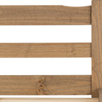 Panama 4'6" Bed - Natural Wax