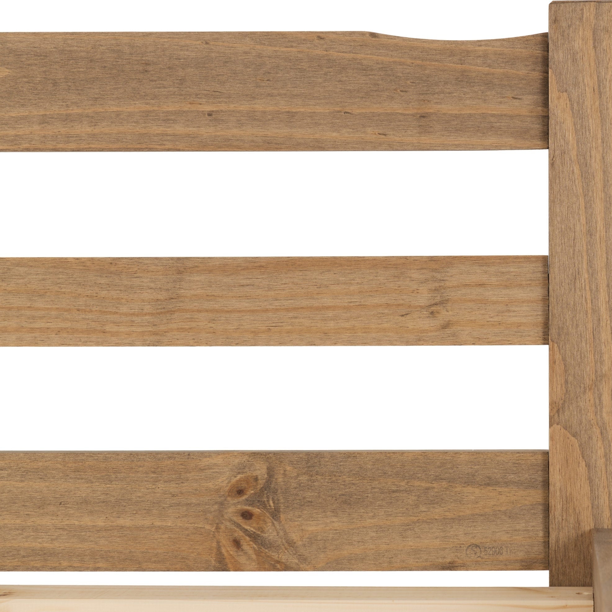 Panama 4'6" Bed - Natural Wax