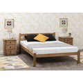 Panama 4'6" Bed - Natural Wax