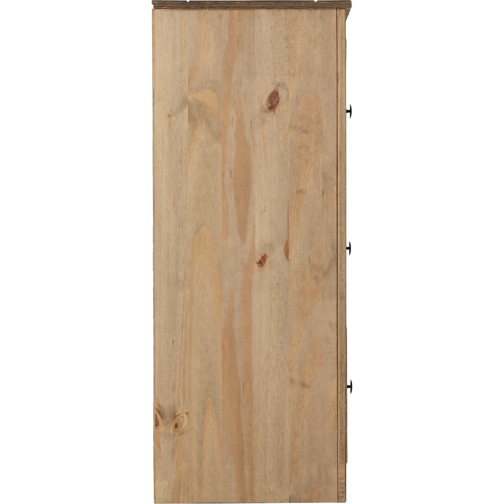 Panama 6 Drawer Chest - Natural Wax