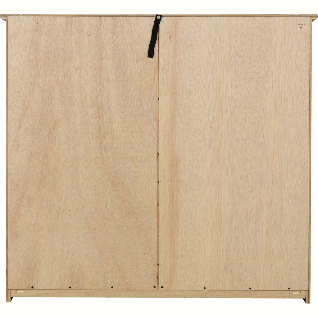 Panama 6 Drawer Chest - Natural Wax