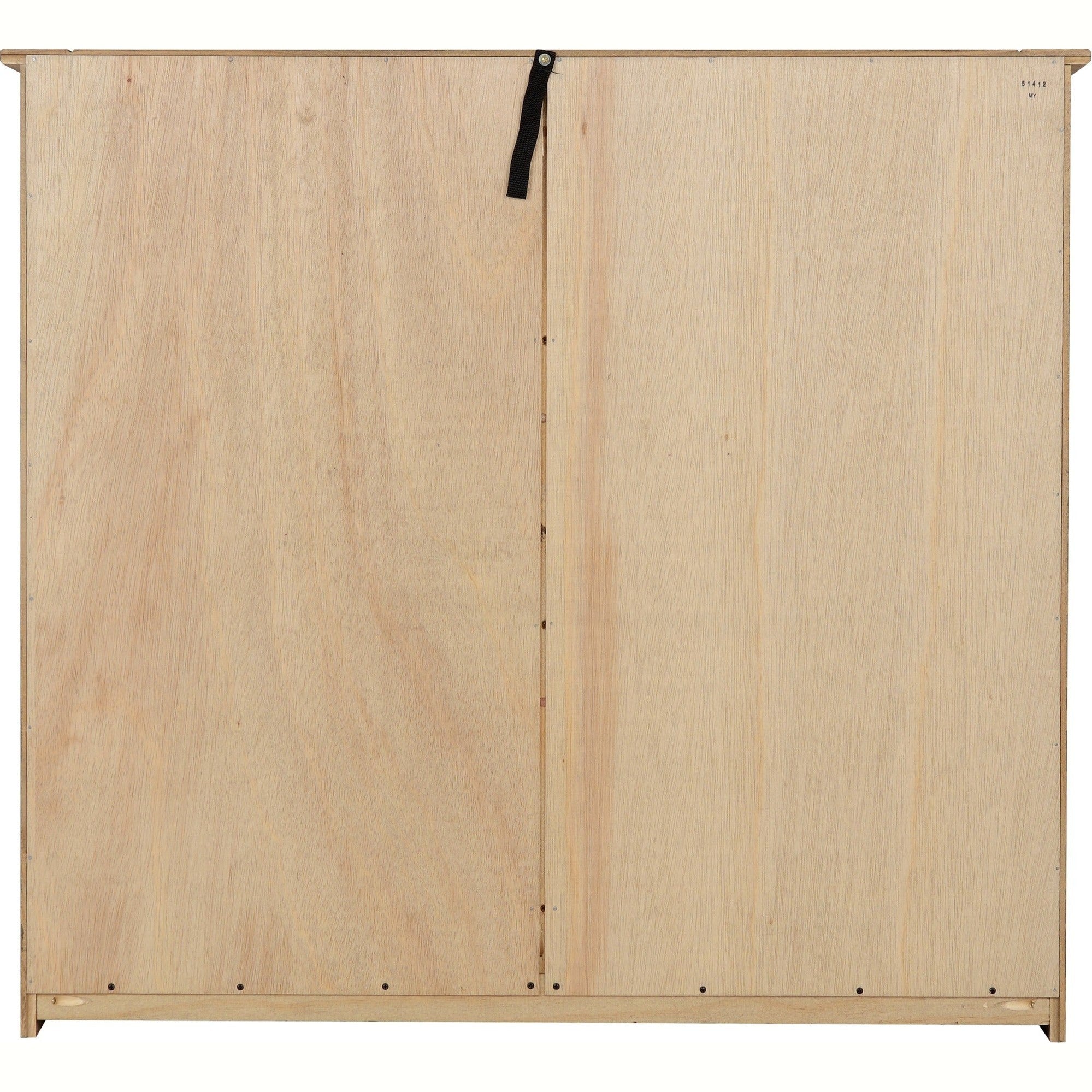 Panama 6 Drawer Chest - Natural Wax