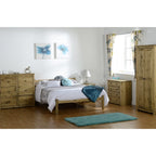 Panama 6 Drawer Chest - Natural Wax
