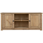 Panama Flat Screen Tv Unit - Natural Wax